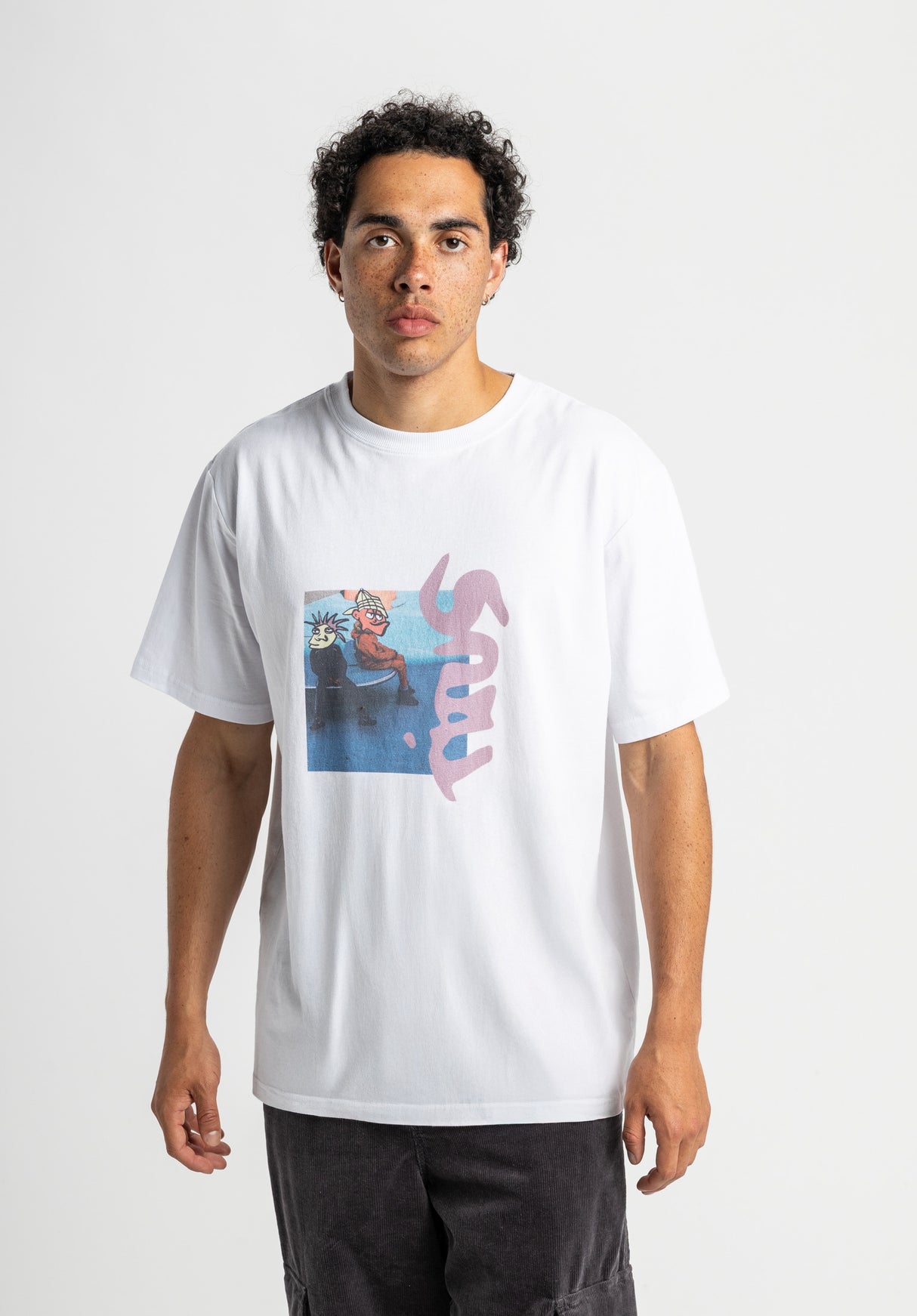 Chill white Rueckenansicht