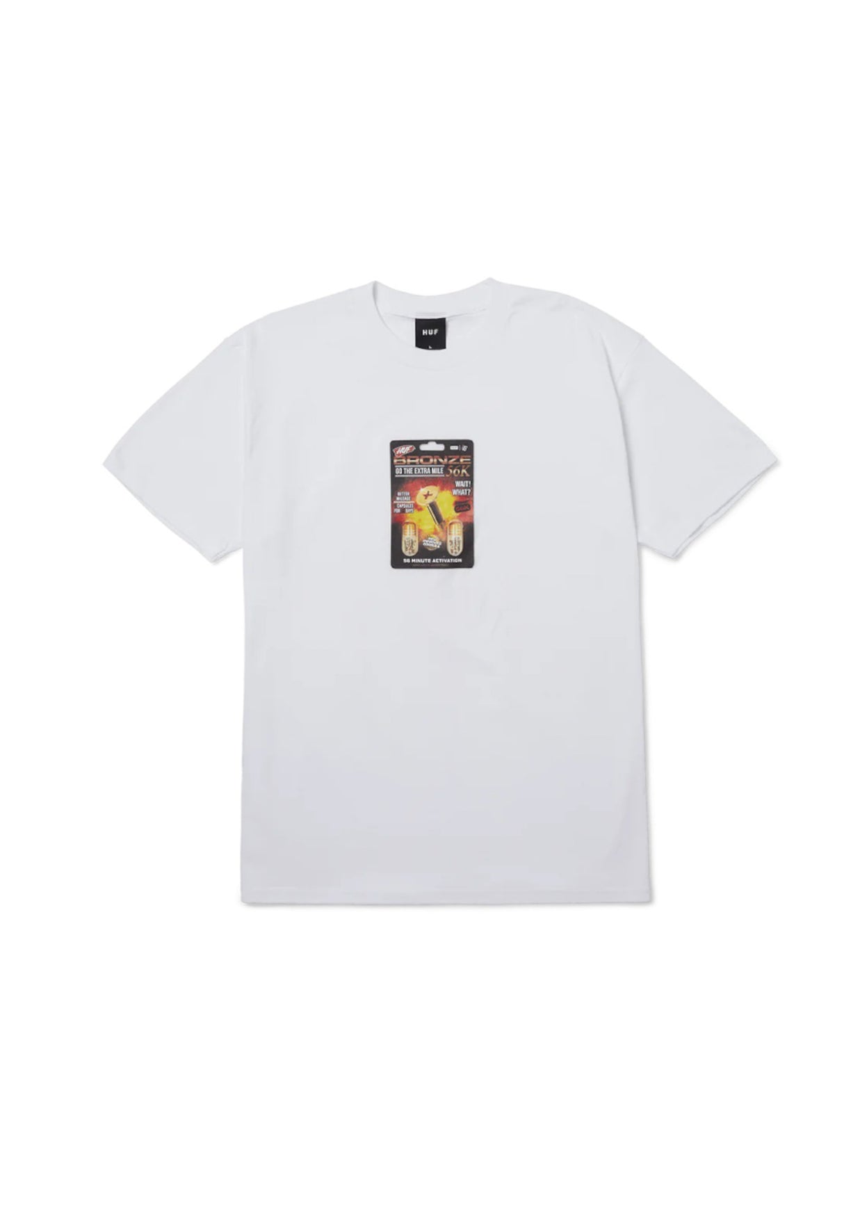 x Bronze Enhanced Tee white Vorderansicht
