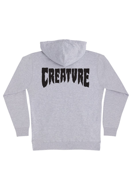 Mono Heavyweight grey heather Rueckenansicht