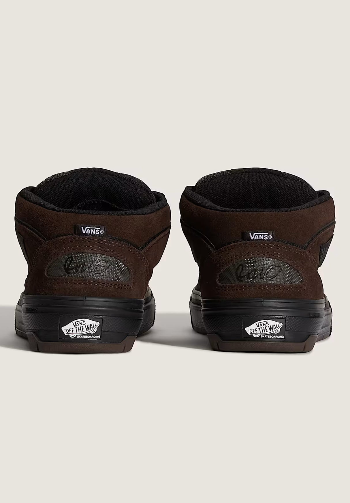 Skate Half Cab WaffleCup brown-black Closeup2