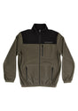 BTG Fleece Jacket army-black Vorderansicht