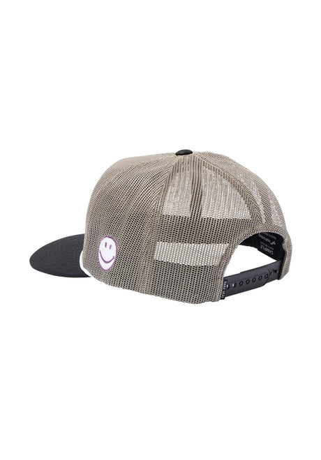 Lovers 5-Panel Trucker Snapback olive-black Rueckenansicht