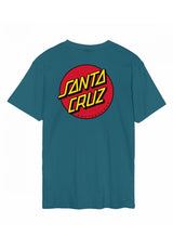Classic Dot Chest teal Vorderansicht