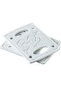 1/8 Risers silver Vorderansicht
