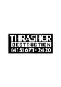 Destruction 5 Sticker black Vorderansicht