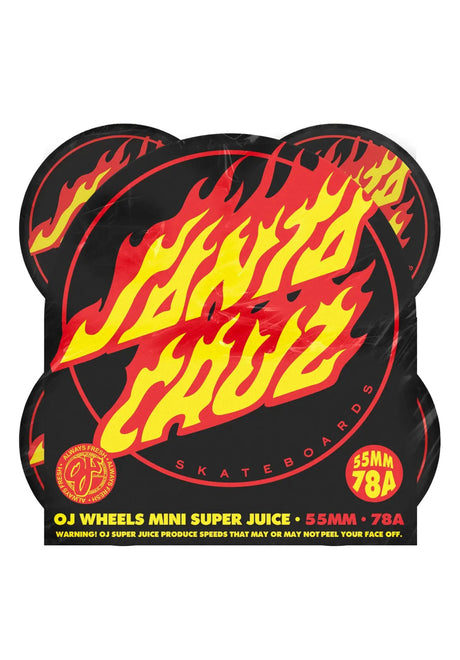 Flame Dot Mini Super Juice 78A black Rueckenansicht