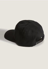 Drop V Logo Snapback Kids black Rueckenansicht