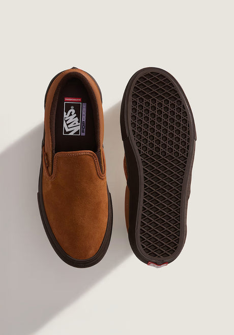 Skate Slip-On brown-gum Closeup1