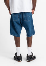 Boogy Short blue-rinsed Rueckenansicht