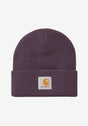 Short Watch Hat cozypurple Vorderansicht