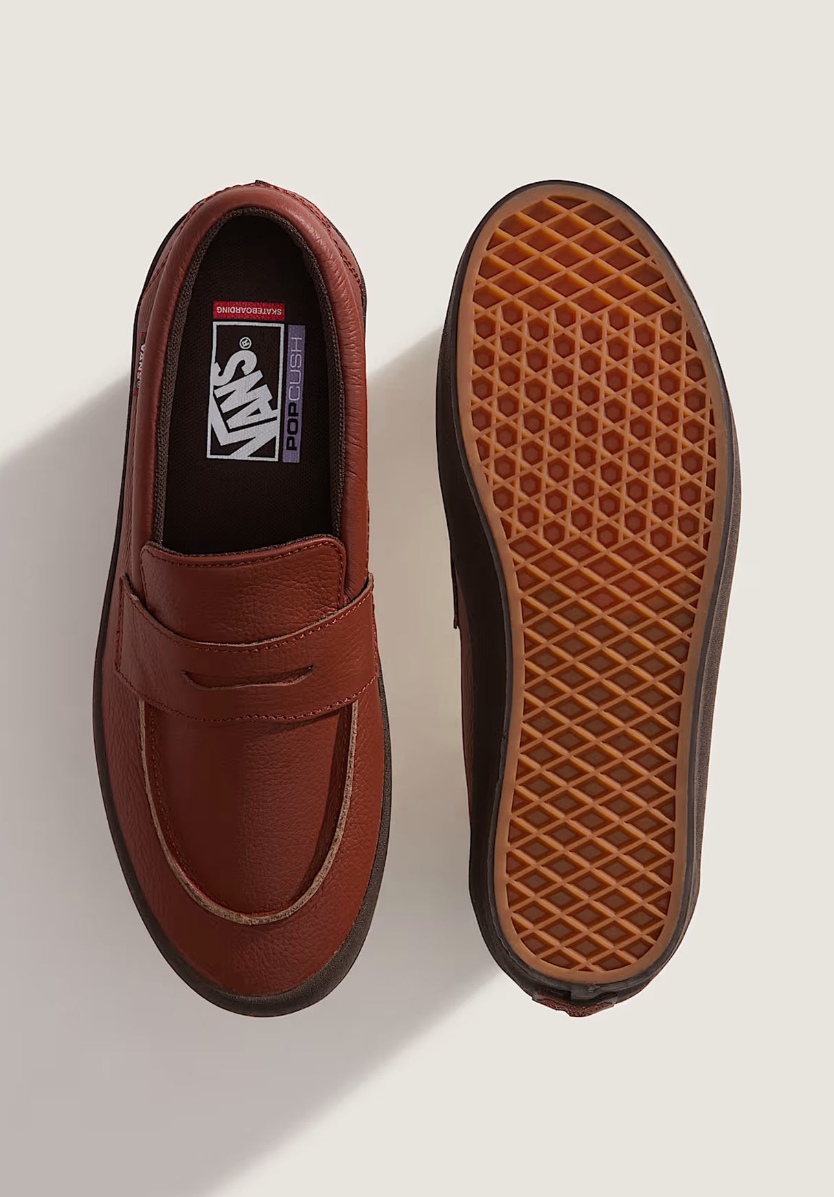 Skate Loafer rustbronze Closeup1