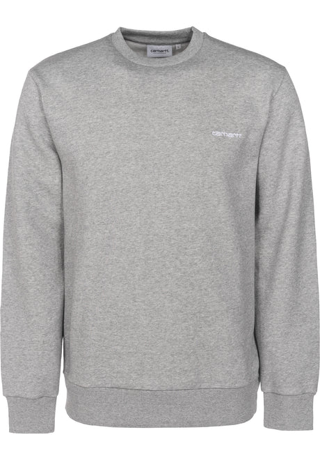 Script Embroidery greyheather-white Vorderansicht