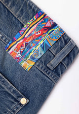 Premium Jeans Baggy Fit blue-denim Closeup1