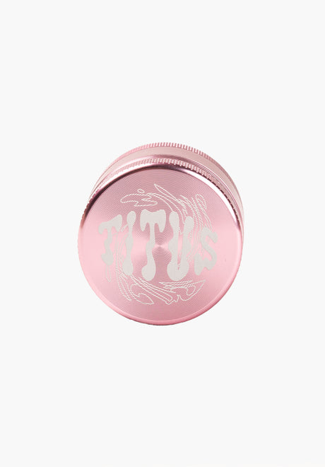 Hazy Days Pocket Metal 3 Parts Mini Grinder pink Closeup1