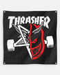 x Spitfire - Thrash & Burn Banner black Vorderansicht