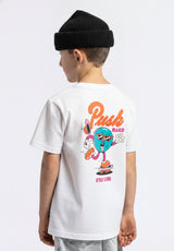 x YEYE WELLER Push Hard Kids white Rueckenansicht