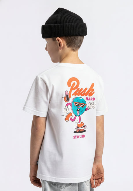 x YEYE WELLER Push Hard Kids white Rueckenansicht