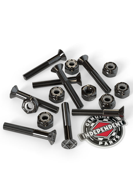 1-1/4 Kreuz black Rueckenansicht