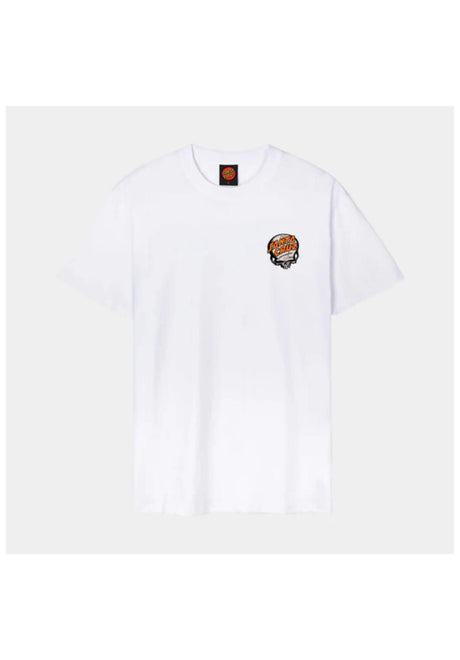 Santa-Cruz O'Brien Scream Reaper T-Shirt white – Vorderansicht