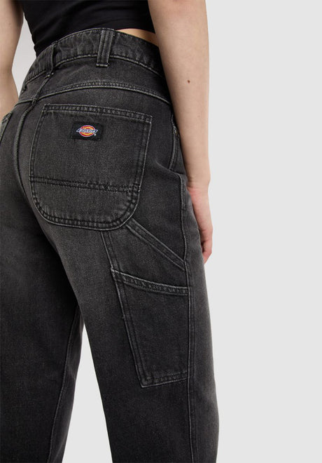 Dickies Ellendale Denim Jeans blackwashfaded – Detailansicht 1