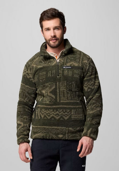 Rugged Ridge High Pile Half Zip greenscapedeschutesdays Vorderansicht