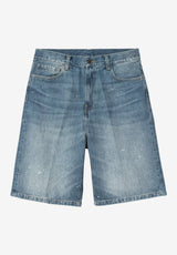 Landon Short bluedestroywash-splatter Vorderansicht