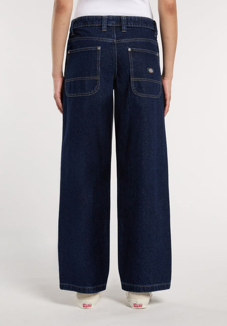 Dickies Mechanic Denim Jeans darkindigo – Rückenansicht