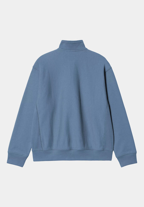 Half Zip American Script sorrent Rueckenansicht