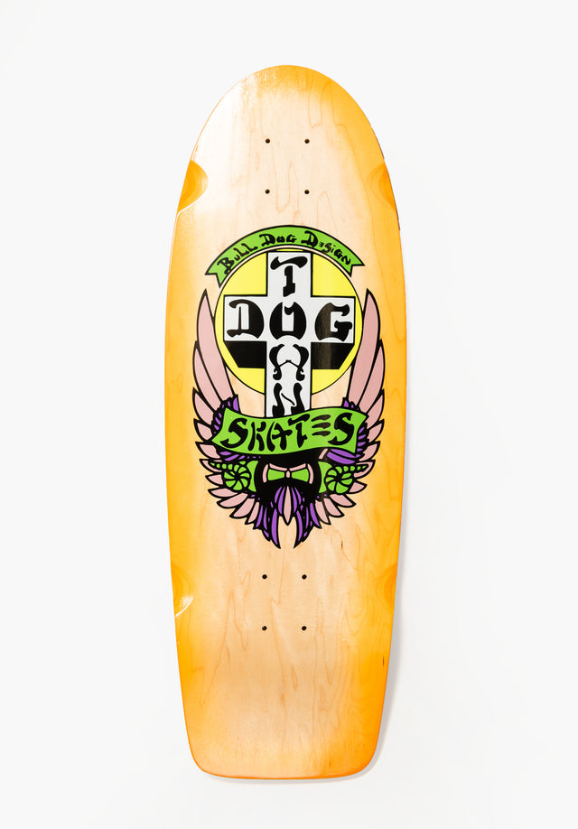 OG Bull Dog 70's Classic Full Dip natural-transparent fluorescent orange fade Vorderansicht
