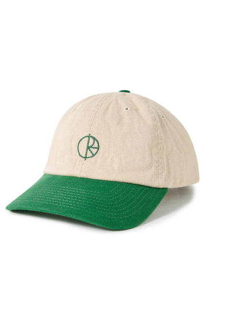Sai Cap Stroke Logo ecru-green Vorderansicht