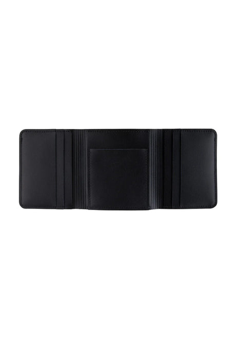 Span Tri-Fold Leather black Rueckenansicht