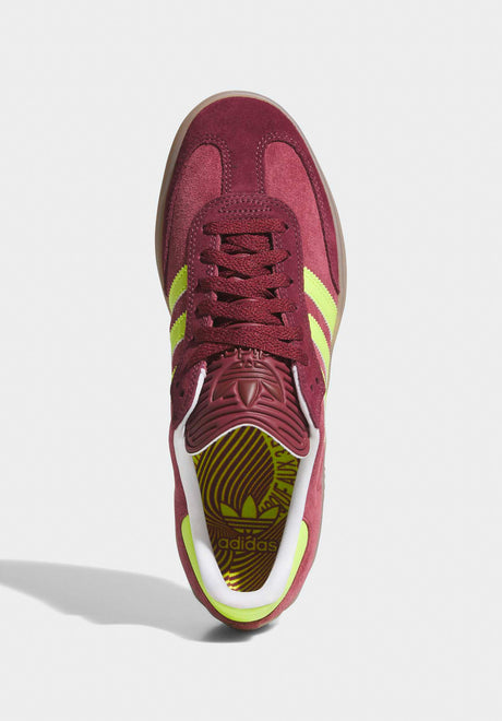 adidas-skateboarding Puig Samba Schuhe Jungs maroon – Detailansicht 1