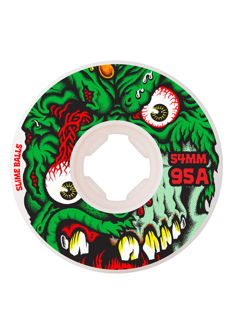 Roskopp Face Two Reissue Hardline 95A white Vorderansicht