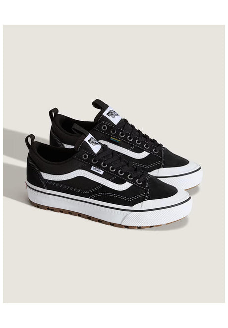 MTE Old Skool Waterproof Insulated black-white Rueckenansicht