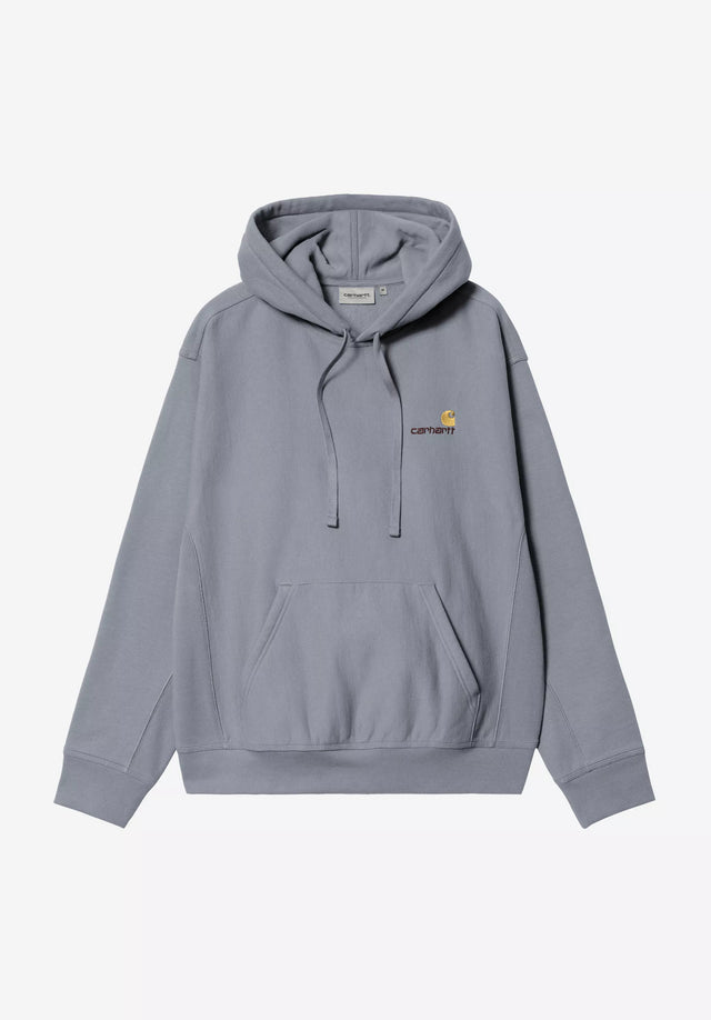 Hooded American Script shadyblue Vorderansicht