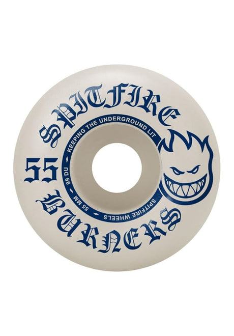 Burners Formula Bighead Shape 99A white-blue Vorderansicht
