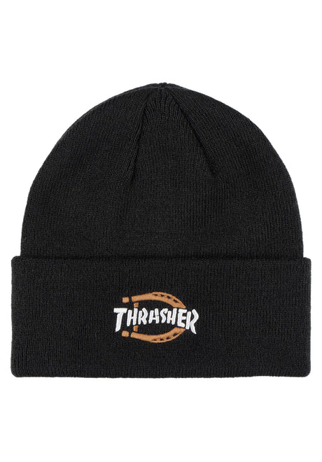 x Thrasher black Vorderansicht