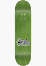 Grassbopper yellow Rueckenansicht