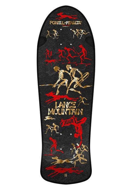 Lance Mountain Limited Edition black-goldfoil Vorderansicht