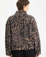 Wylding Out Sherpa animalprint Rueckenansicht