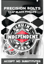 1-1/4 Kreuz black Vorderansicht