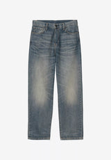 Aaron Pant bluewornusedwash Vorderansicht