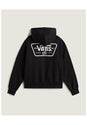 Knu Patch Pullover black Vorderansicht