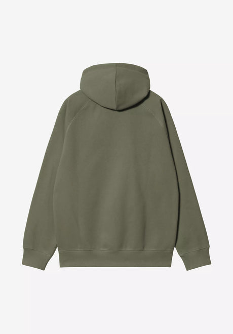 Carhartt WIP Hooded Chase Hoodie leaf-gold – Rückenansicht