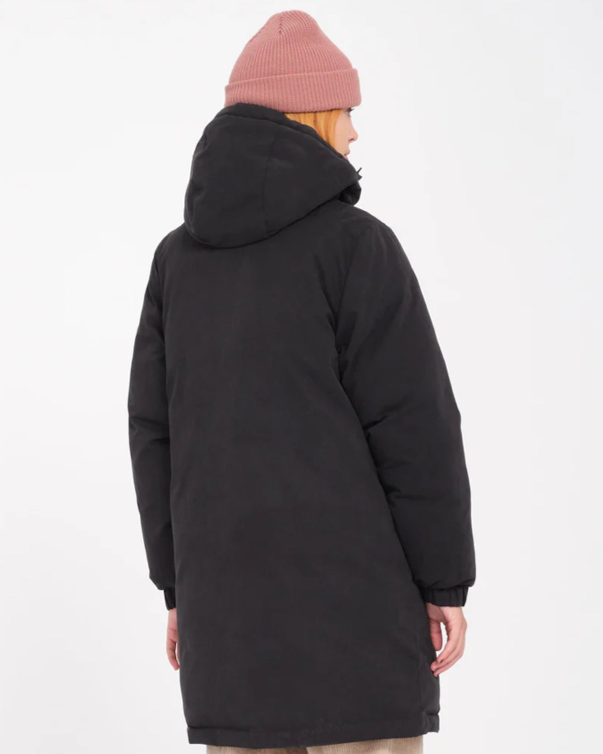 Sleepi Puff Up Parka black Rueckenansicht