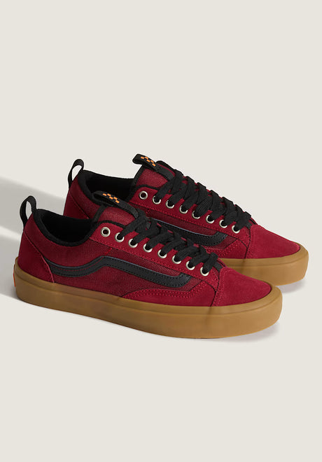 Skate Old Skool 36 + gumburgundy Rueckenansicht