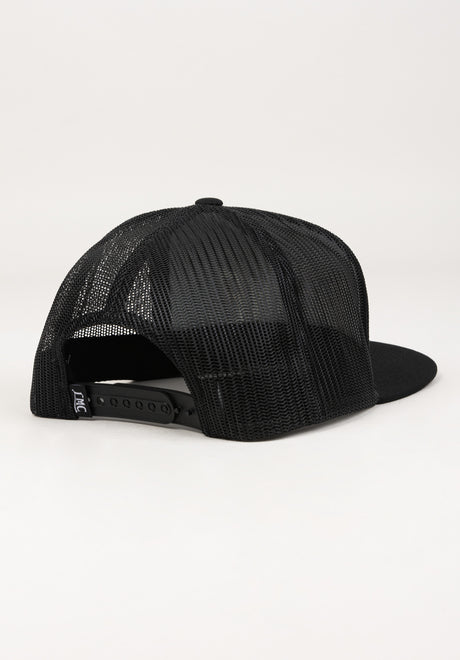 Loser-Machine Gage Flexfit Trucker Snapback Cap black – Rückenansicht