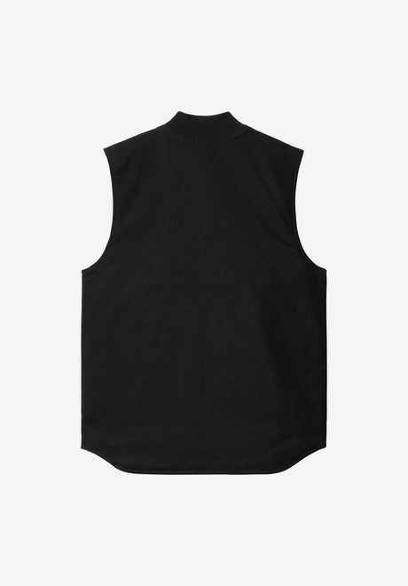 Carhartt WIP Classic Vest Weste blackrigid – Rückenansicht