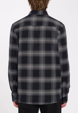 Netastone Flannel black Rueckenansicht