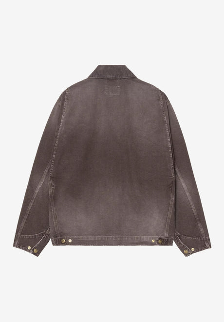 Carhartt WIP OG Detroit Übergangsjacke tobacco-tobaccodestroyedcanvas – Rückenansicht